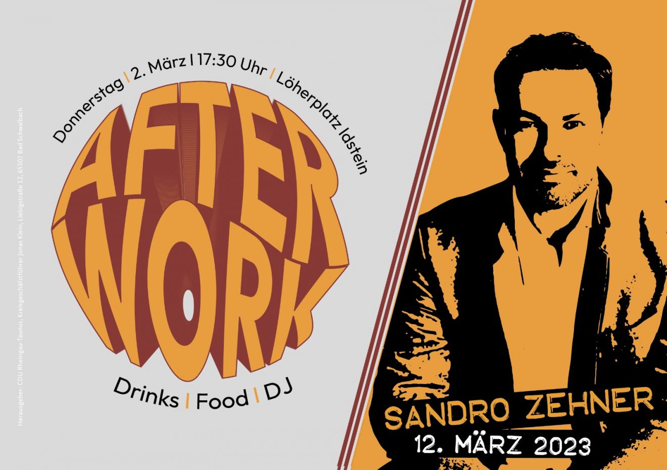 After Work mit Sandro Zehner / Löherplatz Idstein Sandro Zehner